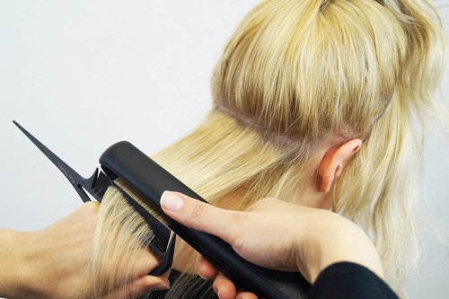 Pink Pewter Carbon Hair Styling Comb - Professional Heat & Chemical Resistant, No Static - Black
