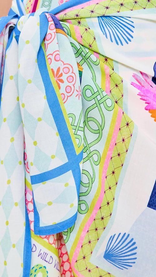 MINKPINK Elysia Sarong - Stylish Beach Cover-Up for Summer | Lightweight & Versatile