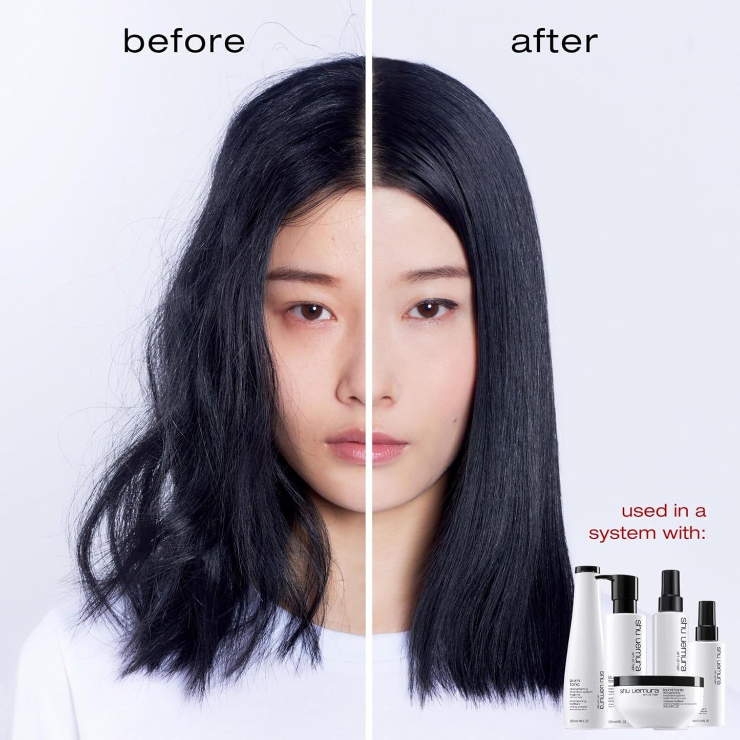 Shu Uemura Art of Hair Izumi Tonic - Strengthening Rice Water Hair Serum for Hydration & Shine