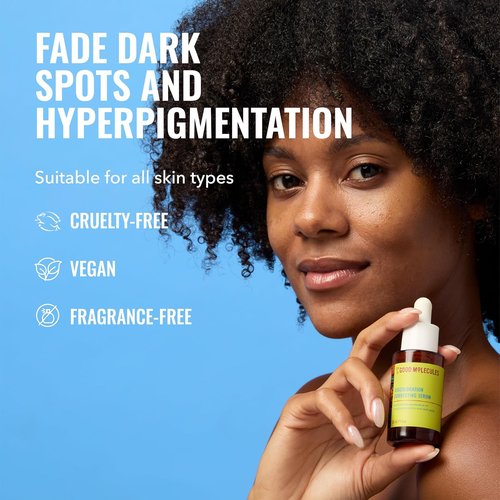 Good Molecules Discoloration Correcting Serum - Target Dark Spots & Hyperpigmentation - 1 FL Oz Skin Care