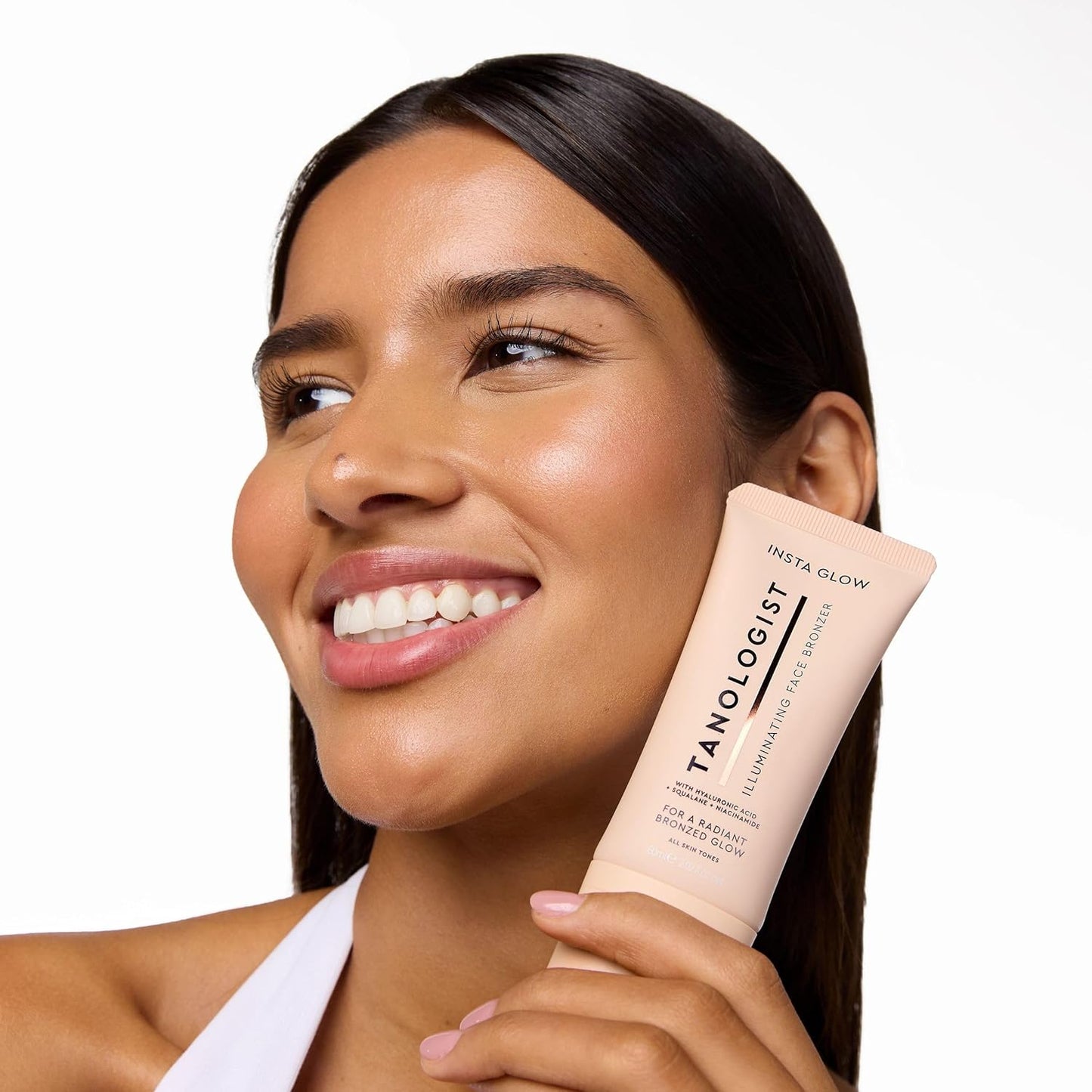 Tanologist Insta Glow Face Bronzer - Illuminating Cream for Instant Radiant Glow | Lightweight & Vegan, 2.02 fl. oz