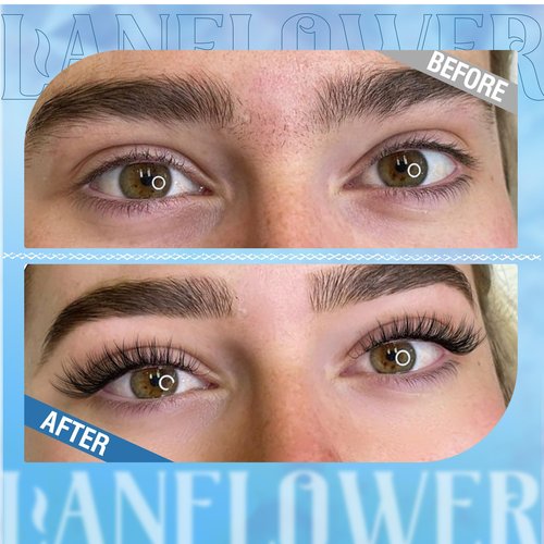 Wispy Lash Clusters Kit Natural Lash Extension Kit C Curved Eyelash Extension Kit 10-16mm Eyelash Clusters Thin Band Cluster Eyelash Extensions Kit 154pcs Individual Lashes by Lanflower