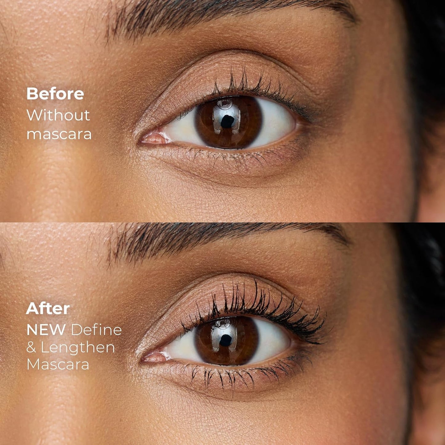 Wunderbrow Define & Lengthen Mascara - Long-Lasting, Water-Resistant & Smudge-Proof, Vegan Formula