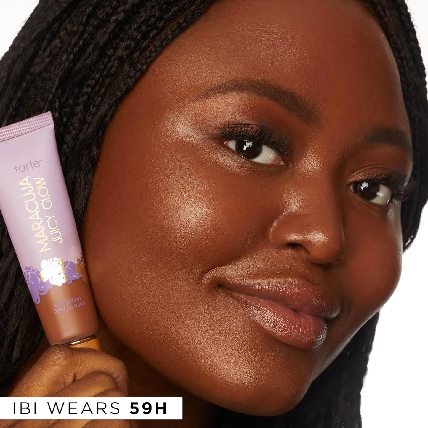 Tarte Maracuja Juicy Glow Tint - Lightweight Tinted Moisturizer with Hyaluronic Acid & Antioxidants for Radiant Skin | Buildable Medium Coverage, Waterproof, Vegan, Cruelty-Free