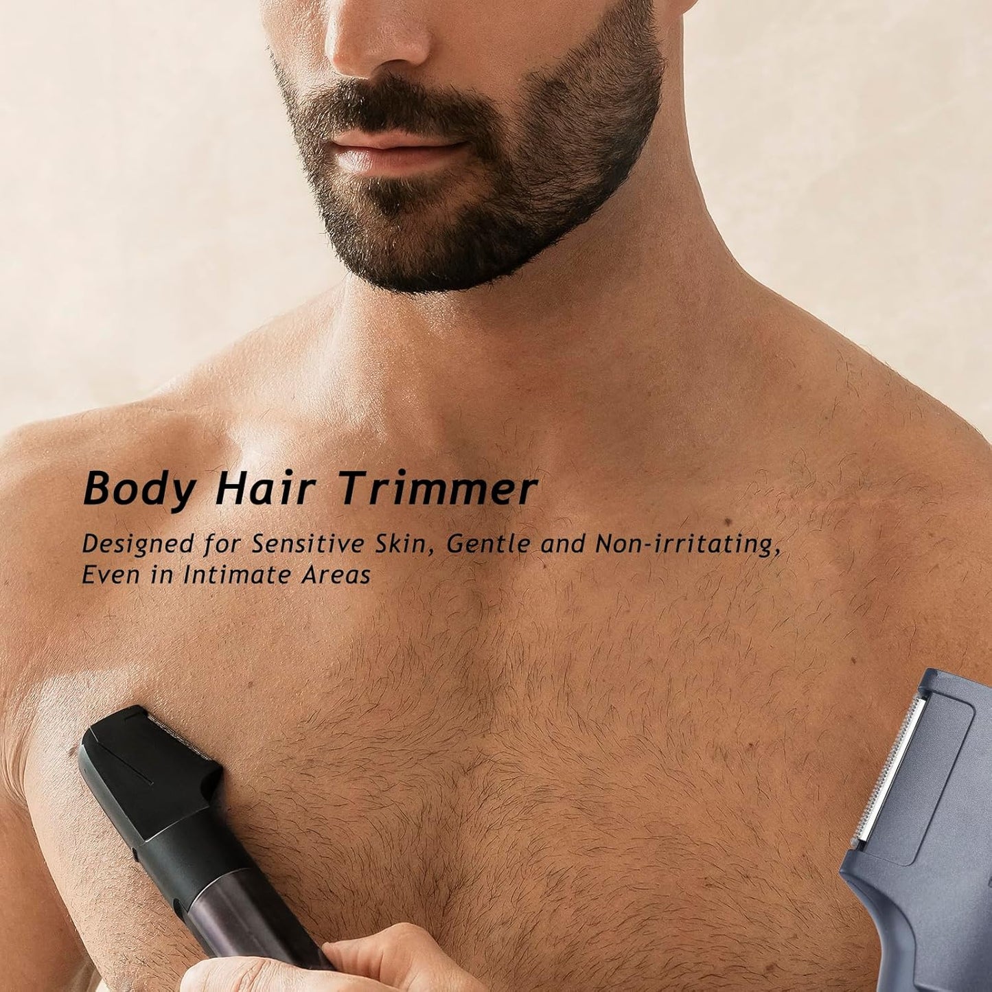 Skiennix Beard Trimmer - Professional 5-in-1 Hair Clippers with 20 Length Settings | IPX7 Waterproof, USB-C Rechargeable