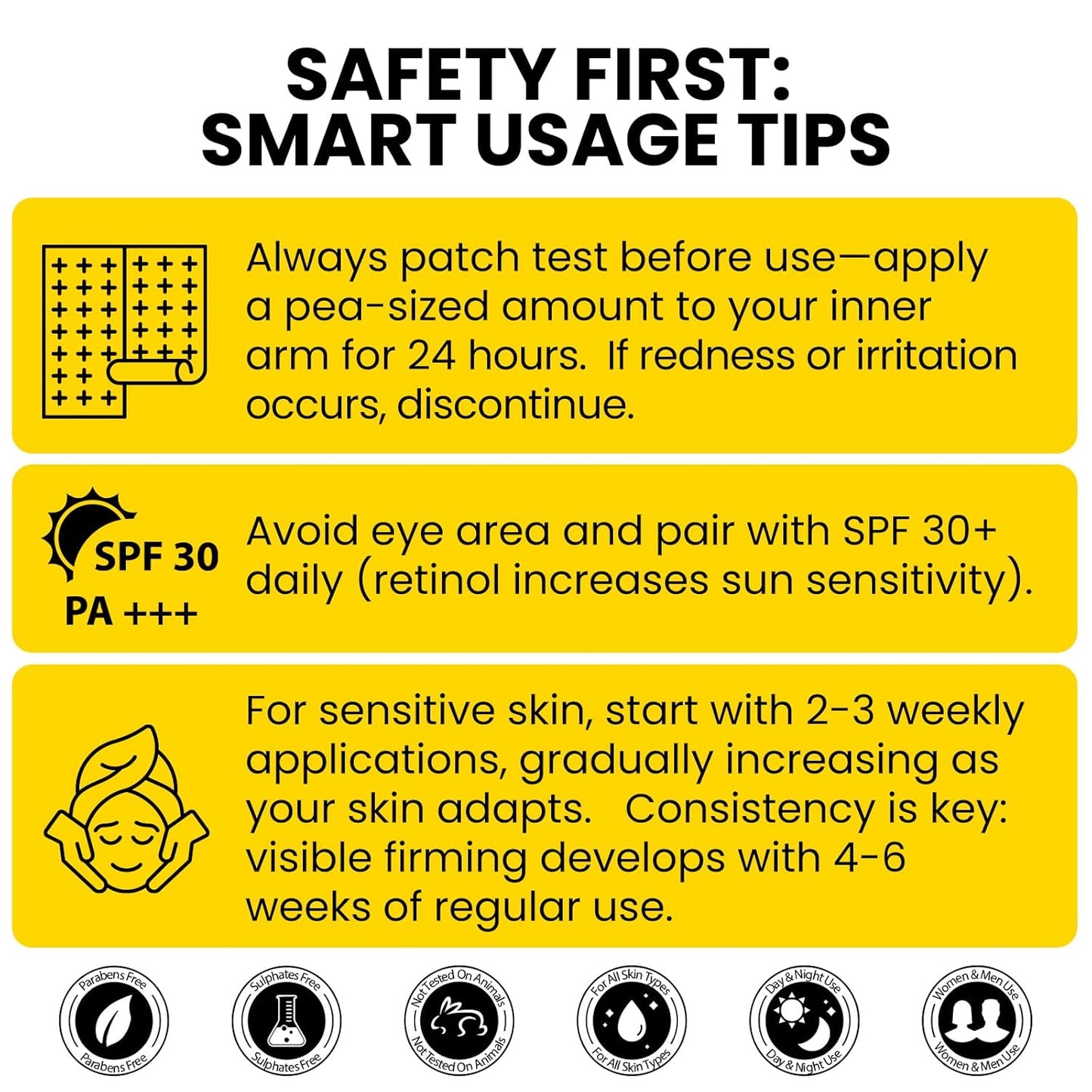 Skiennix 8-in-1 Neck Firming Cream - Retinol & Triple Collagen Moisturizer for Tightening & Lifting - 1.7 Fl Oz
