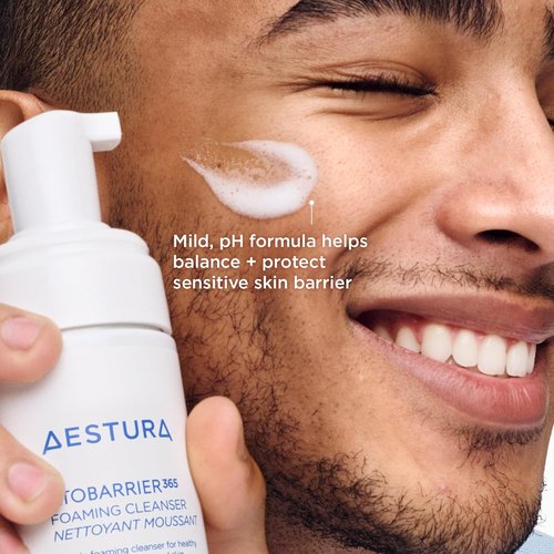 AESTURA ATOBARRIER365 Gentle pH-Balanced Foaming Cleanser - Hydrating Ceramide Formula for Dry Skin | 150ML / 5.07 oz.