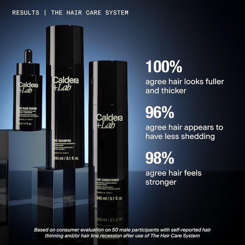 Caldera + Lab The Conditioner - Men’s Moisturizing Hair Conditioner for Soft, Shiny Hair | Hydrating & Nourishing, All Hair Types