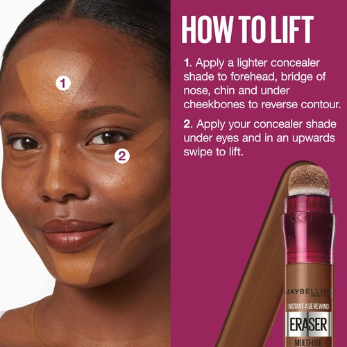 Maybelline Instant Age Rewind Eraser Dark Circles Treatment Multi-Use Concealer, 148, 1 Count (Packaging May Vary)