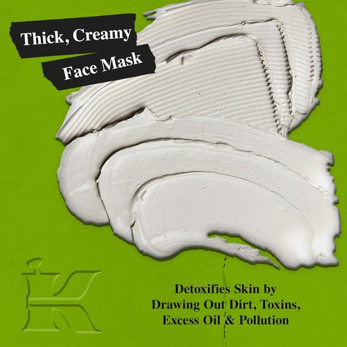 Kiehl's Rare Earth Deep Pore Cleansing Face Mask - Detoxifying Clay Formula for Blackhead & Acne Control