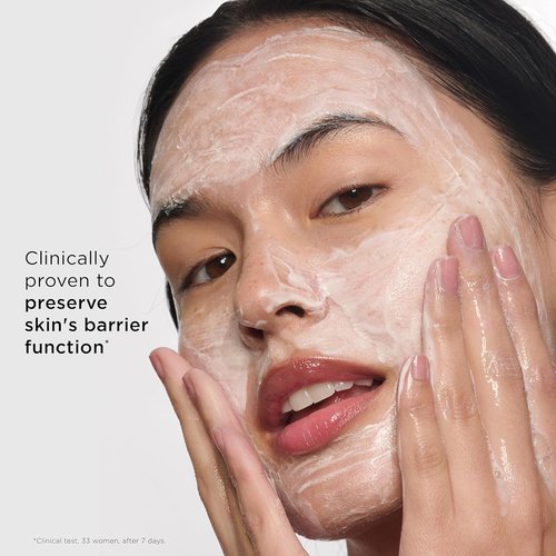 Clarins Soothing Gentle Foaming Face Cleanser - Nourishing Shea Butter | Soap-Free & SLS-Free | For Very Dry or Sensitive Skin