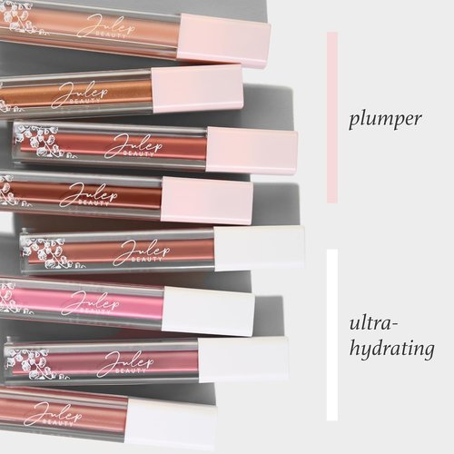 Julep So Plush Hydrating Lip Gloss - High-Shine, Non-Sticky Formula with Vitamin E - Cruelty-Free, Moisturizing Clear Gloss