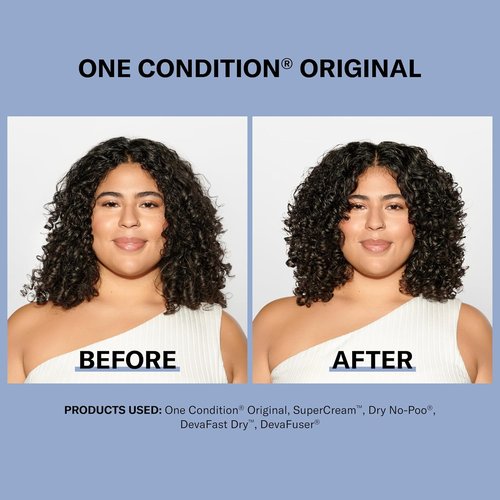 DevaCurl One Condition Original Rich Cream Conditioner - Control Frizz & Tangles | Nourishing Formula
