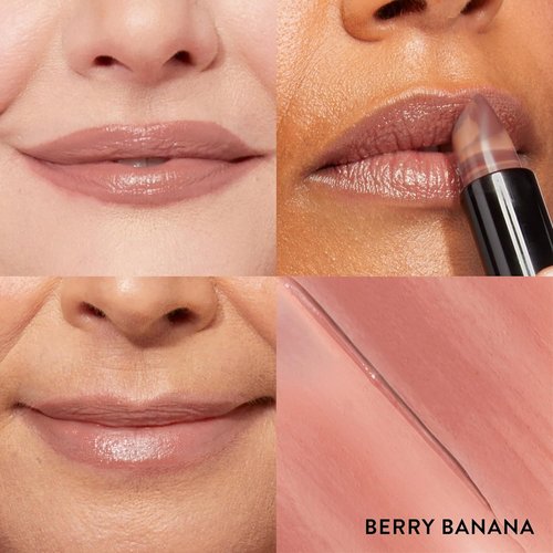 Laura Geller New York Italian Marble Sheer Lipstick - Berry Banana - Hydrating Formula with Vitamin E