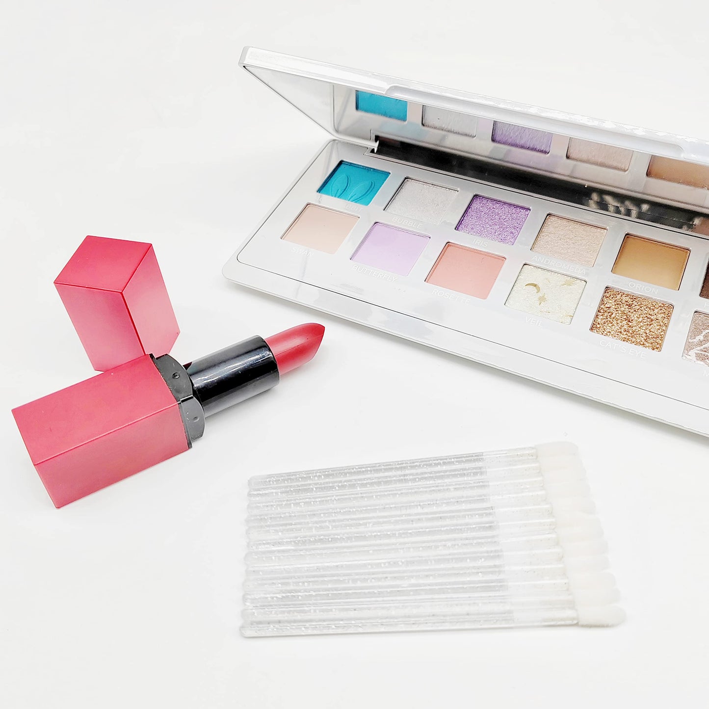 YSAFAI 300 Pieces Lip Brush Disposable Lip Gloss Wands Lipstick Applicator