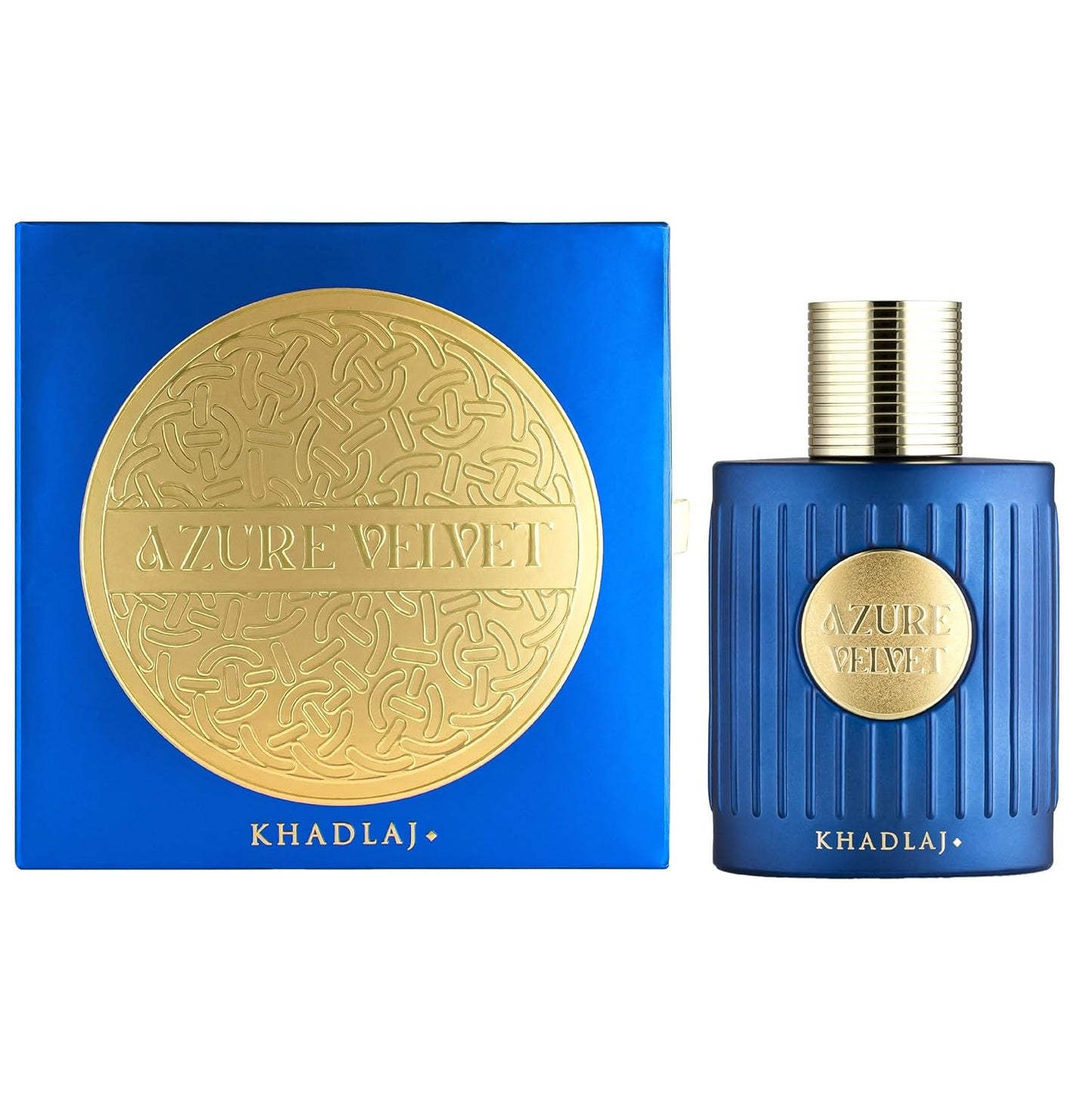 Khadlaj Azure Velvet Extrait De Parfum Spray - 3.4 Ounce Unisex Fragrance for All Occasions