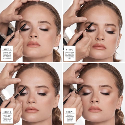 Anastasia Beverly Hills - Brow Definer Pencil | Long-Lasting, Waterproof Formula - Dark Brown