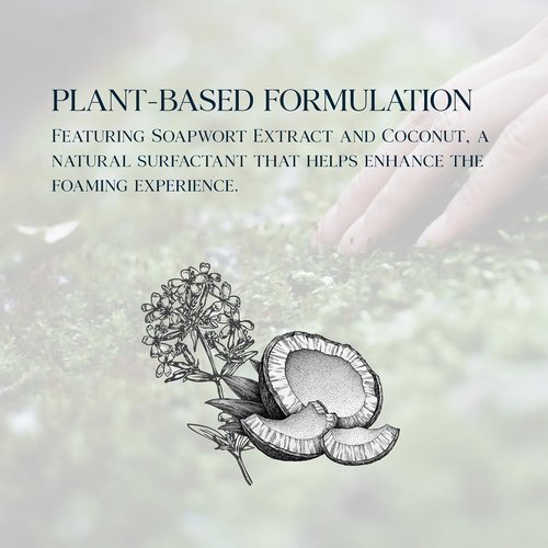 Floral Purple Foaming Hand Wash - Hydrating Hyaluronic Acid Formula | Botanical Ingredients | 10.14 fl oz