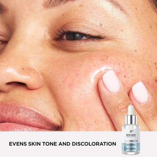 IT Cosmetics Skin Plumping Skincare Bundle - Hydrating & Smoothing Face Serums | Bye Bye Lines 1.5% Hyaluronic Acid & Bye Bye Dark Spots 4% Niacinamide