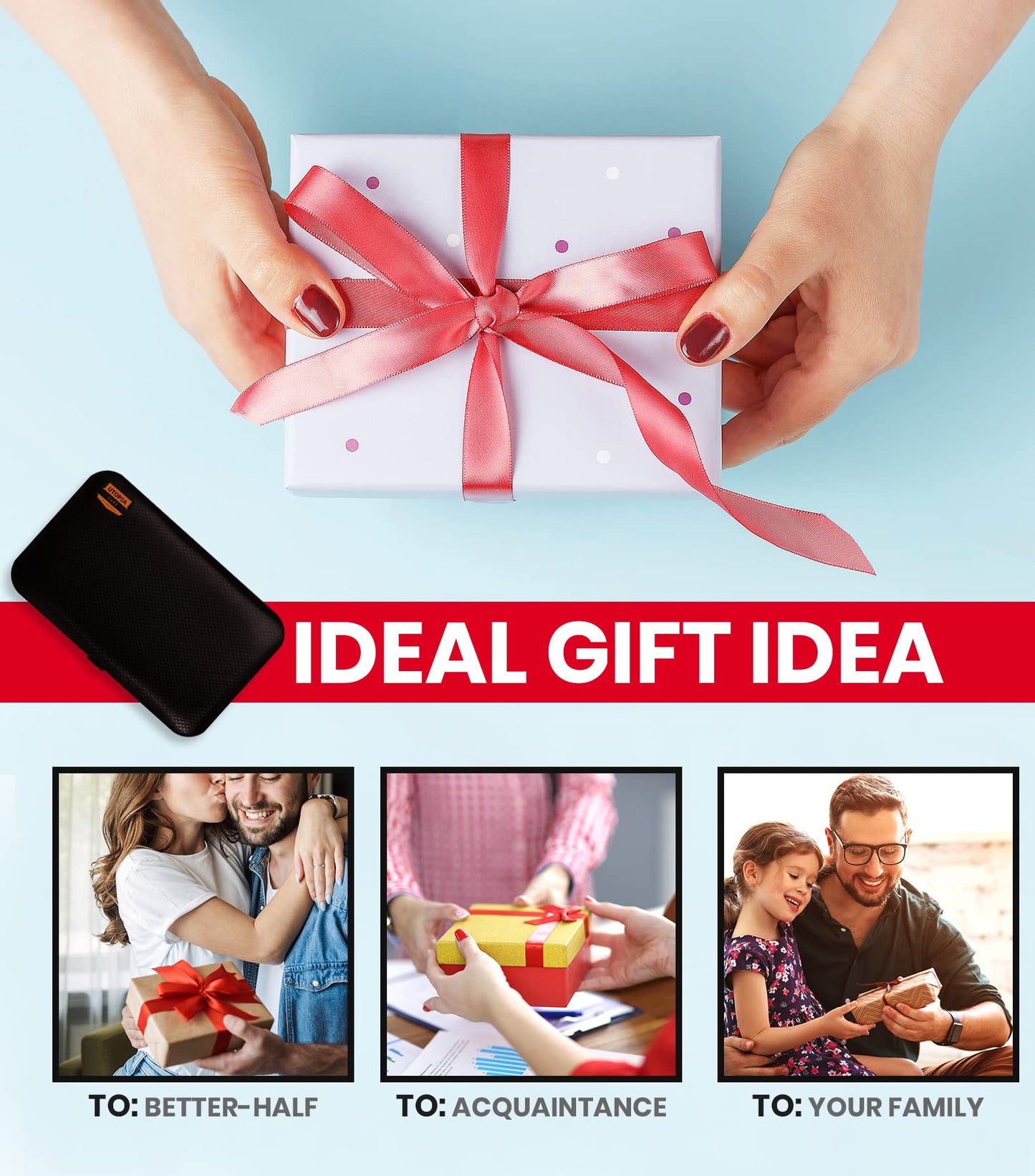 Utopia Care Manicure Kit Nail Clippers for Men and Women,15 Piece Professional Stainless Steel Manicure Set with Nail Kit, Pedicure Kit and Nail Care Grooming Kit with Luxurious Travel Case - Red