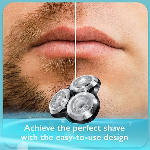 Philips Norelco SH90 Replacement Shaver Heads - Upgrade for Series 9000 (S9000) | Silver (1 Piece)