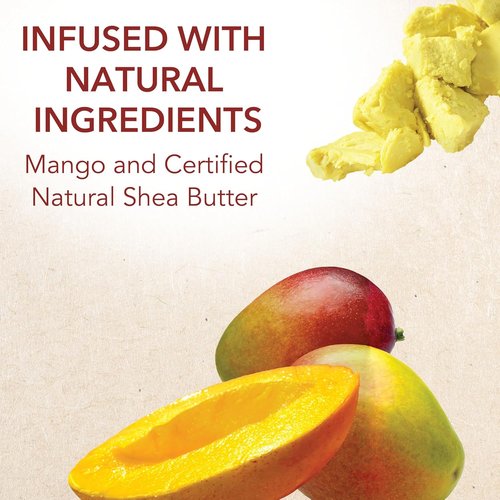 Creme of Nature Mango & Shea Butter Shampoo - Ultra-Moisturizing Hydrating Cleanser for Curly Hair | 12 oz