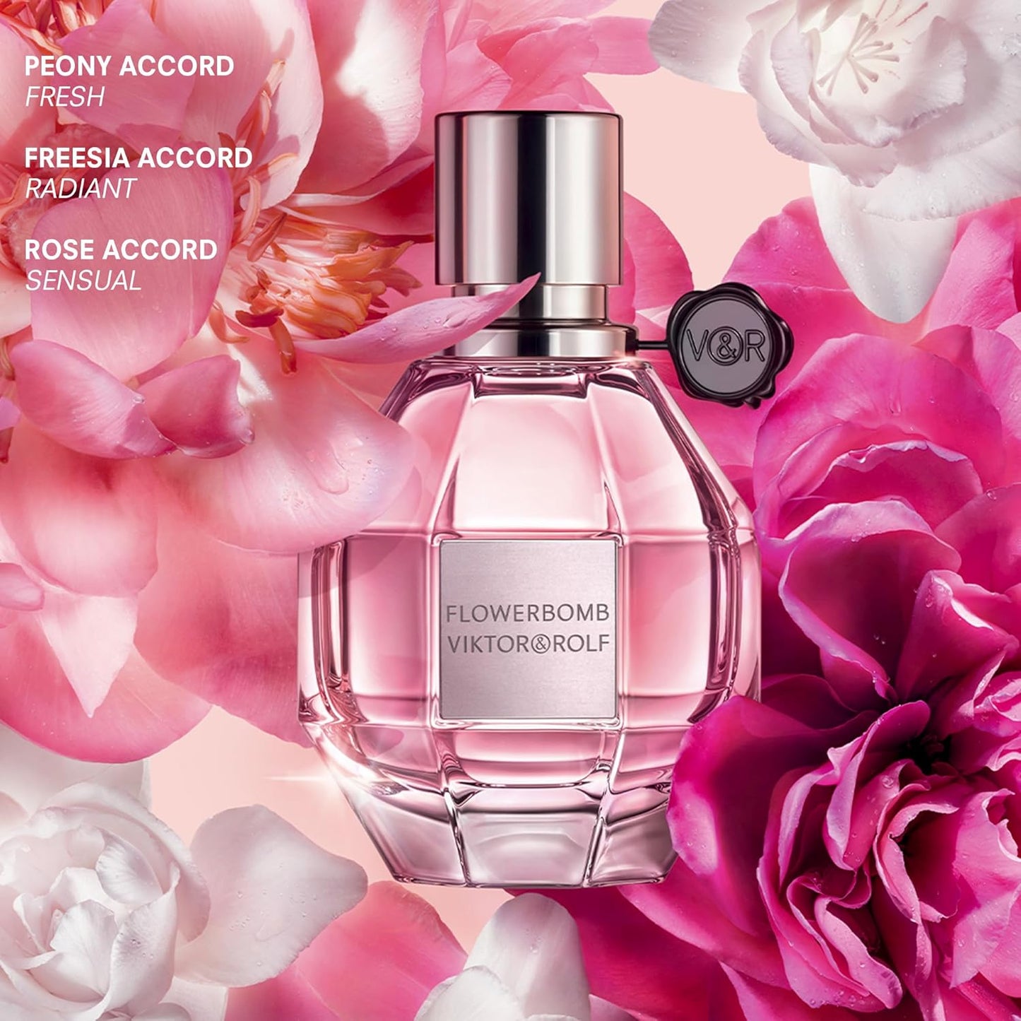 Viktor&Rolf - Flowerbomb Eau de Parfum Gift Set - Floral & Woody Fragrance - 1 Fl Oz & Travel Size 0.3 Fl Oz