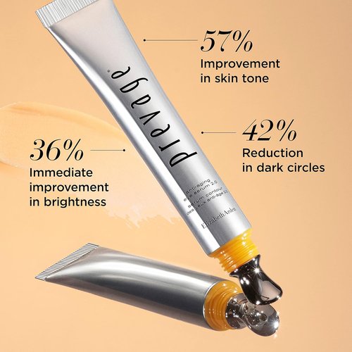 Elizabeth Arden PREVAGE Under Eye Serum - Anti-Wrinkle Formula with Cooling Tip | Reduces Puffiness & Dark Circles, 0.6 oz