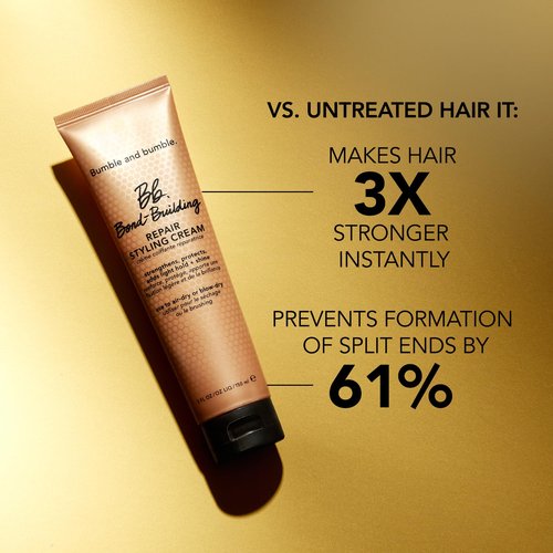 Bumble and bumble. Bond-Building Hair Repair Styling Cream | Makes Hair 3x Stronger Instantly | Prevents Split Ends | Heat Protectant | For All Damaged Types