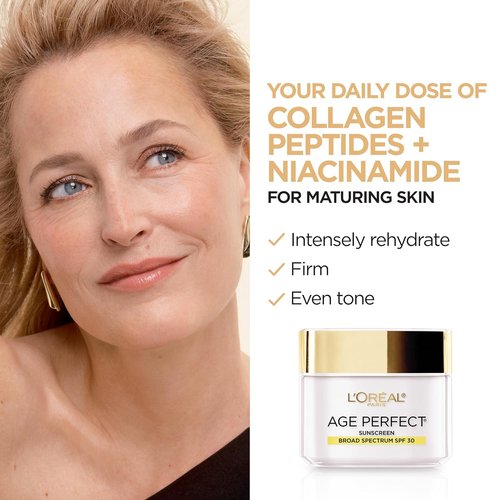 L'Oreal Paris Age Perfect Collagen Expert Day Moisturizer - Anti-Aging Formula | 2.5 oz