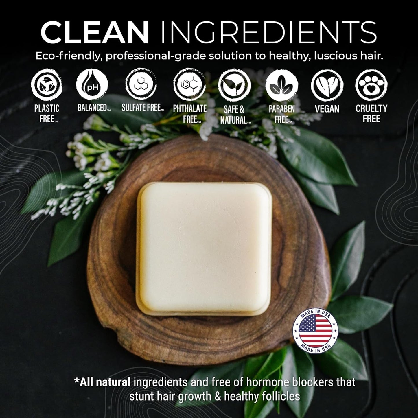 Viori Native Essence Conditioner Bar - Handcrafted Organic Rice Water Conditioner | Eco-Friendly