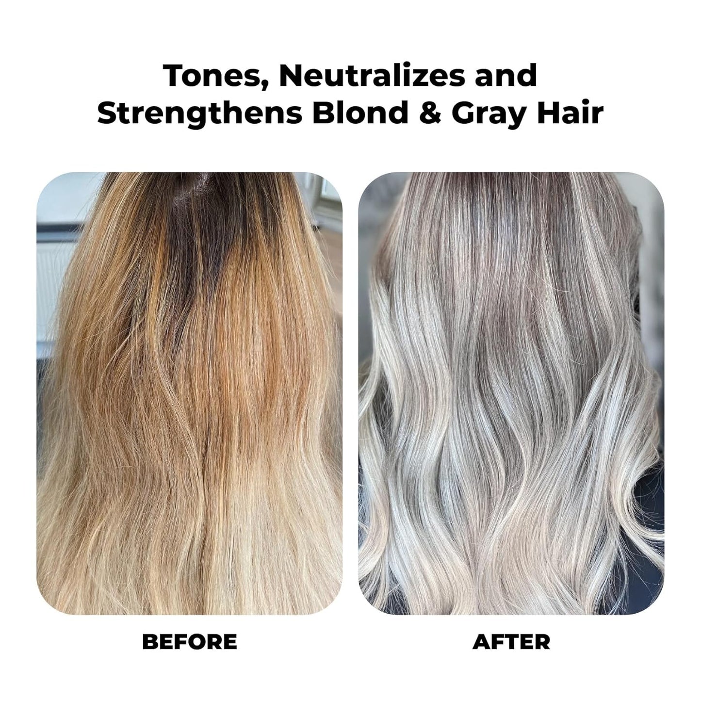 Skiennix Purple Shampoo for Blonde Hair - Sulfate-Free Toning for Blondes & Highlights | 17 fl oz