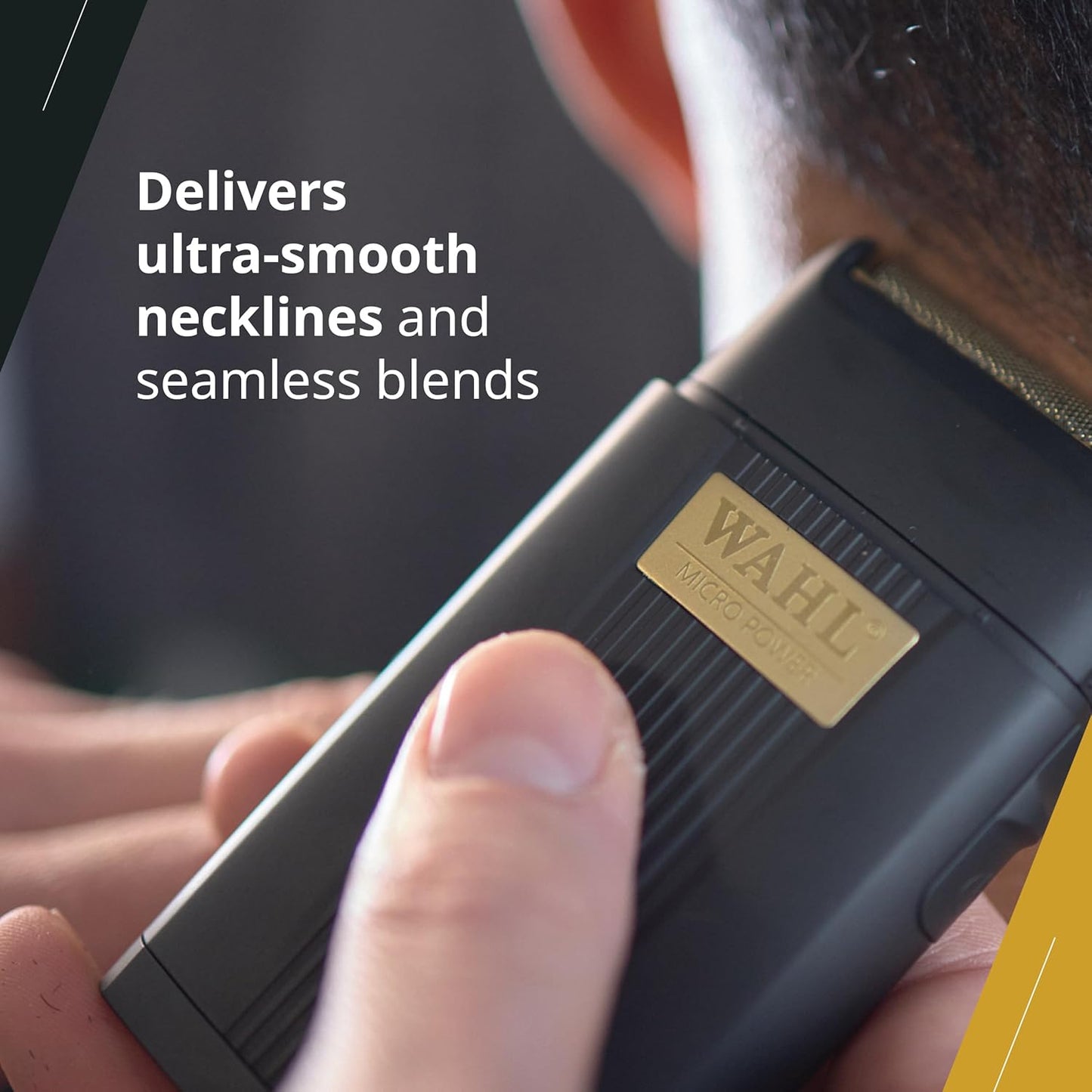 Wahl Professional Micro Power Shaver - Cordless Ultra-Close Finishing Foil for Precision Grooming | 2-Hour Runtime
