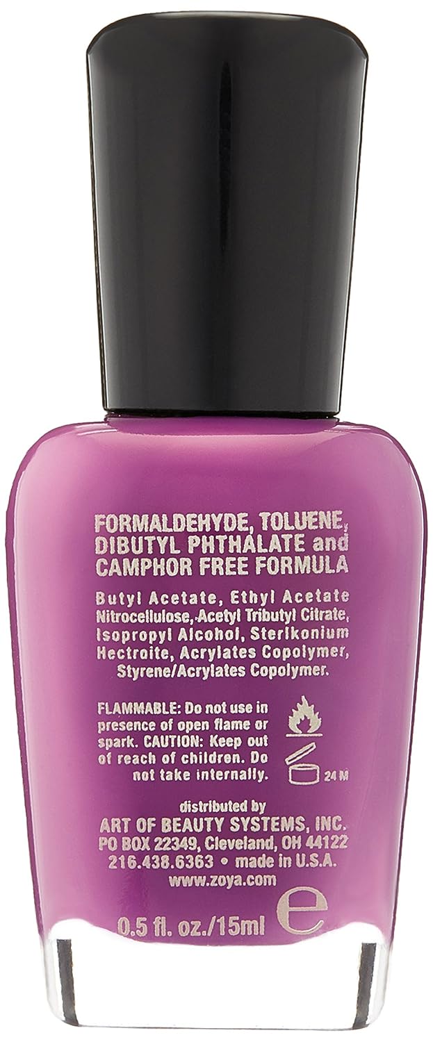 Zoya Nail Polish - Long-Lasting, Chip-Resistant Formula | Vibrant Colors for Perfect Nails