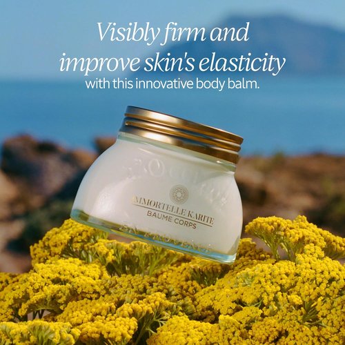 L'Occitane Immortelle Body Balm - Nourishing Shea Formula | 6.90 oz for Deep Hydration