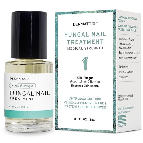 Regine Switzerland Toenail Fungus Treatment - Extra Strength Antifungal Solution for Discolored Nails - Repairs Yellow, Thick Toenails