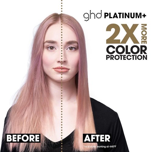Ghd Platinum+ Styler - Professional 1" Flat Iron Hair Straightener for Stronger, Shinier Hair