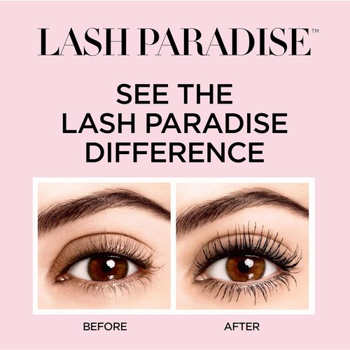 L'Oreal Paris Voluminous Lash Paradise Waterproof Mascara - Volumizing & Lengthening, Black, 0.25 Fl Oz