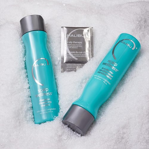 Malibu C Scalp Wellness Conditioner - Soothing Eucalyptus & Spearmint Formula | Sulfate-Free Hydration