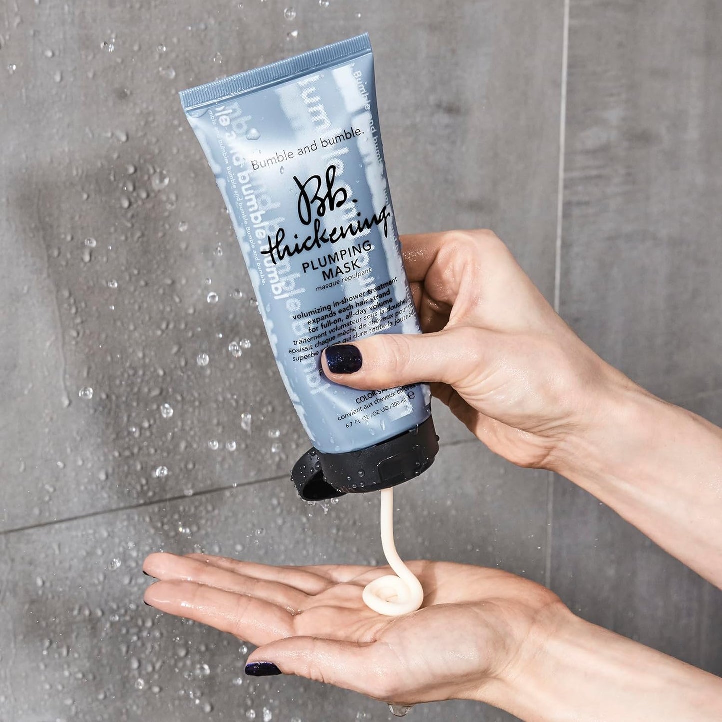 Bumble and bumble. Thickening Plumping Hair Mask - Lightweight Volume & Hydration | For Fine to Medium Hair Types, 6.7 Fl Oz