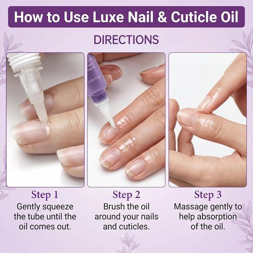 Regine Switzerland Cuticle Oil Pen - Hydrating Nail Moisturizer with Jojoba Oil & Vitamin E, 15ml
