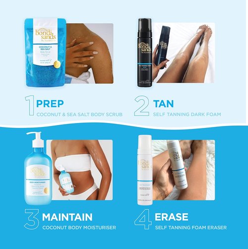 Bondi Sands Self-Tanning Back Applicator - Easy-To-Use Device for Streak-Free, Glowing Tan | Includes 1 Applicator & Spare Pads