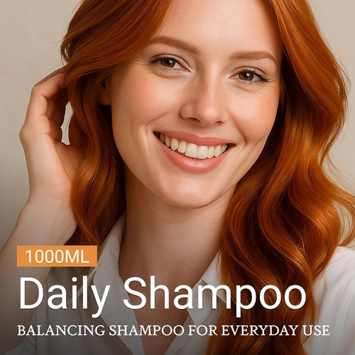 LOMA Daily Shampoo - Nourishing Formula for Healthy Hair | 33 Ounce (Liter)