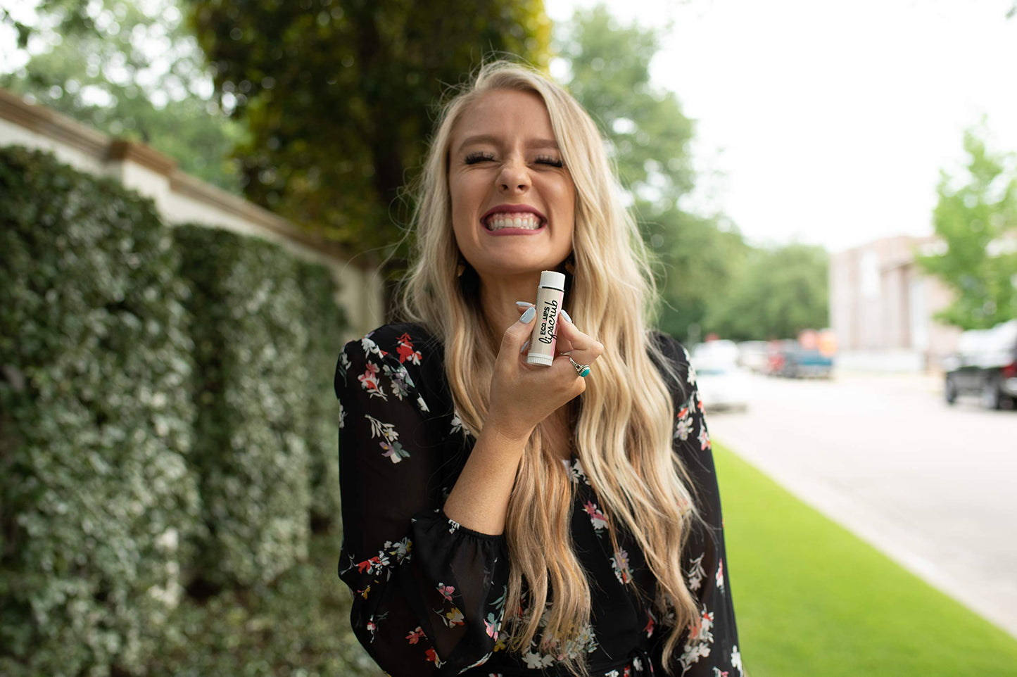 Eco Lips LipScrub Sugar Scrub Sticks - Brown Sugar & Vanilla Bean - 100% Natural Lip Care Treatment with Organic Sugar and Coconut Oil - Gently Exfoliate & Polish Dry, Flaky Lips, 100% Edible