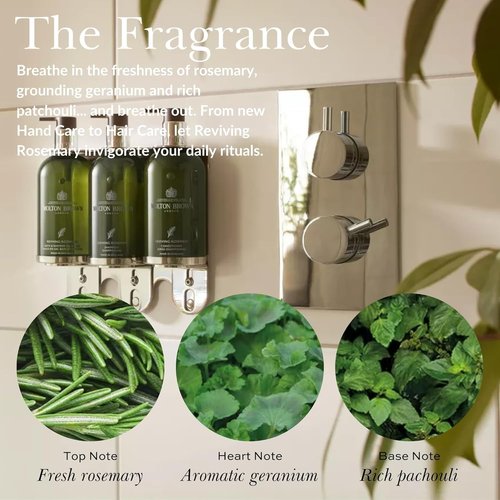 Molton Brown Reviving Rosemary Hand Lotion - Nourishing Moisturizer for Soft Skin | 10 Fl Oz