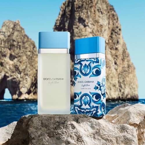 Dolce&Gabbana Light Blue Capri in Love - Women's Eau De Toilette Spray | Refreshing Fragrance 3.3 oz