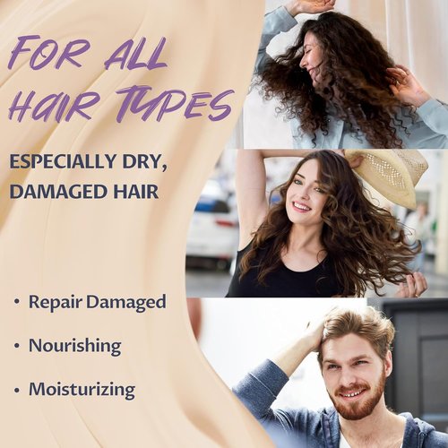Moroccan Shampoo and Conditioner Set - Argan Oil & Shea Butter for Hydration | Gentle Cleansing for Dry, Damaged Hair