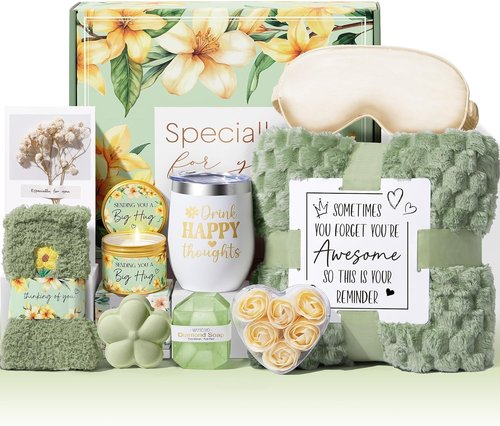 Regine Switzerland Spa Gift Basket - Relaxing Vanilla Coconut Self-Care Set for Women | Perfect for Mother's Day, Birthdays, or Get Well Soon