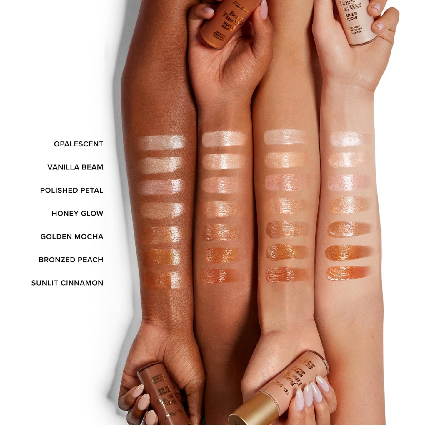 Too Faced Born This Way Super Glow Highlighting Skin Enhancer - Hydrating Gel for Radiant, Illuminated Skin
