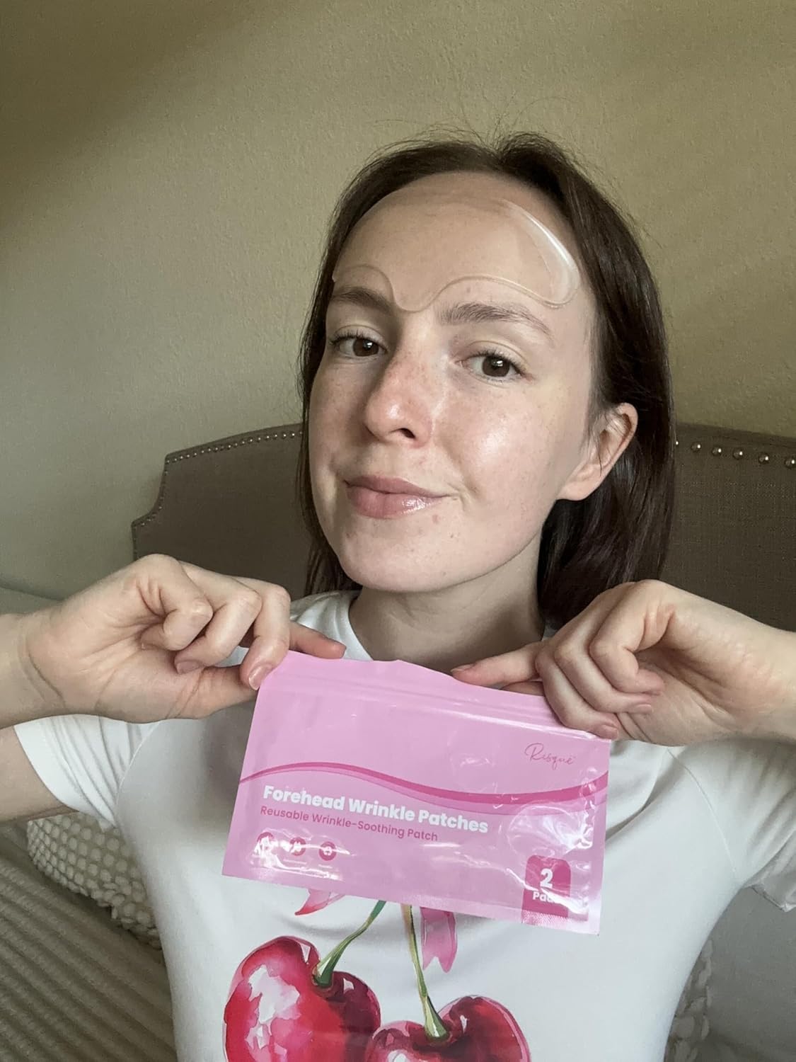 Skiennix Forehead Wrinkle Patches - Reusable Silicone for Smoothing Wrinkles & Fine Lines, Hypoallergenic